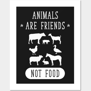 Animals are friends Posters and Art